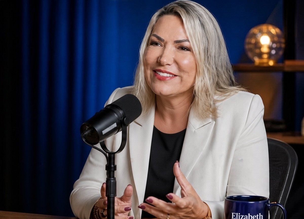 Elizabeth Mariano em entrevista